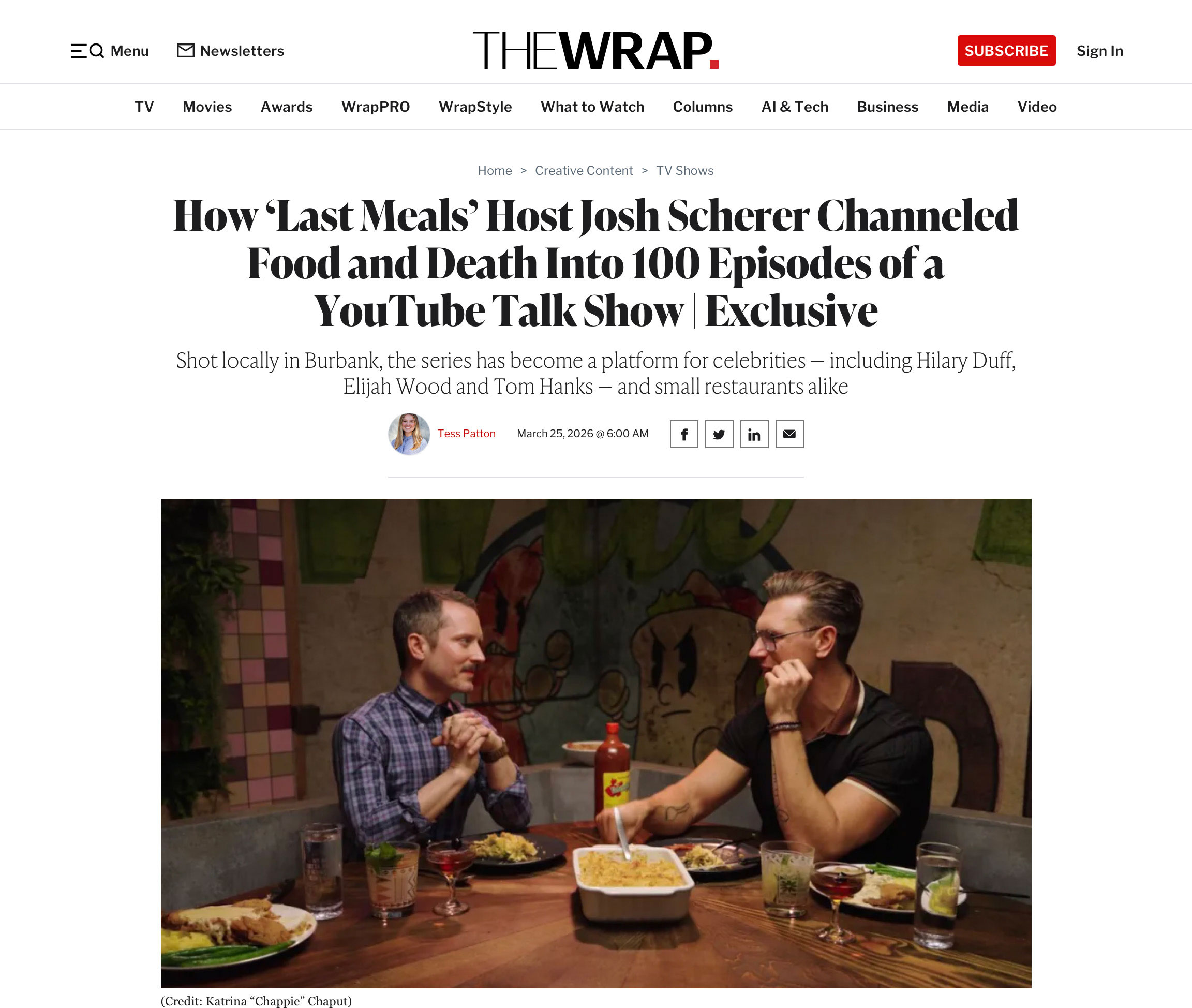 Last Meals