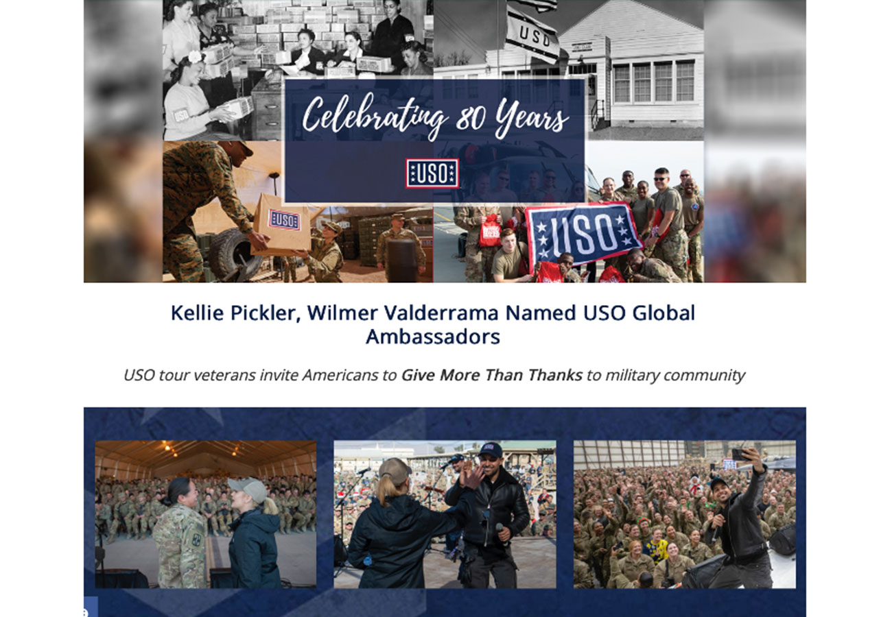 USO Global Ambassadors